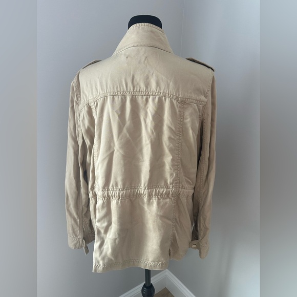 LOFT Beige Utility Jacket - Picture 4 of 7